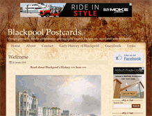 Tablet Screenshot of blackpoolpostcards.co.uk